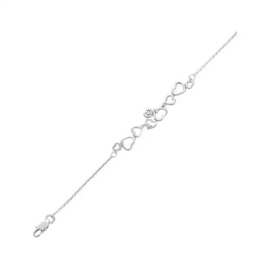 Браслет с бриллиантами из золота