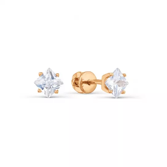 Пусеты из золота