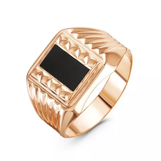 Кольцо-печатка из золота