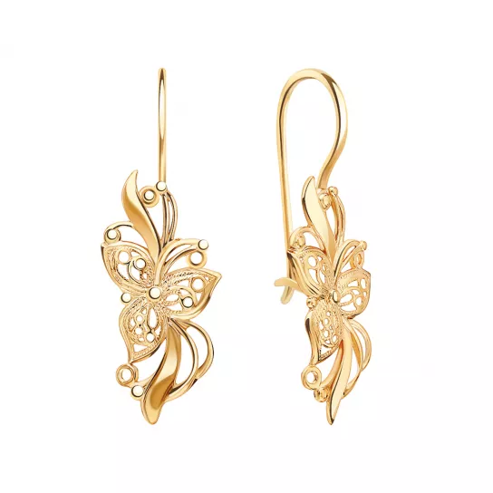 Серьги из золота