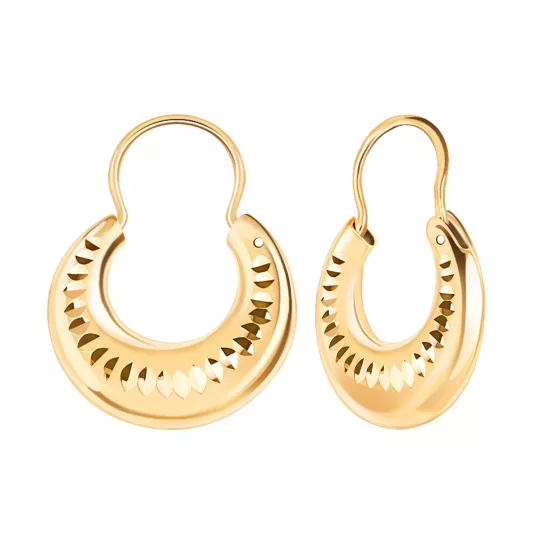 Серьги из золота