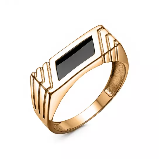 Кольцо-печатка из золота