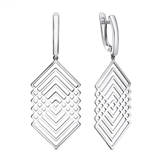 Серьги из серебра