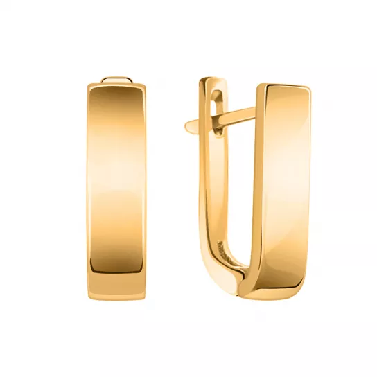 Серьги детские из золота