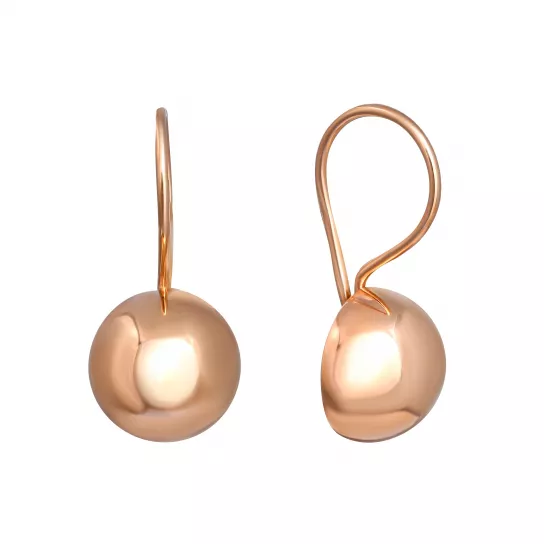 Серьги детские из золота