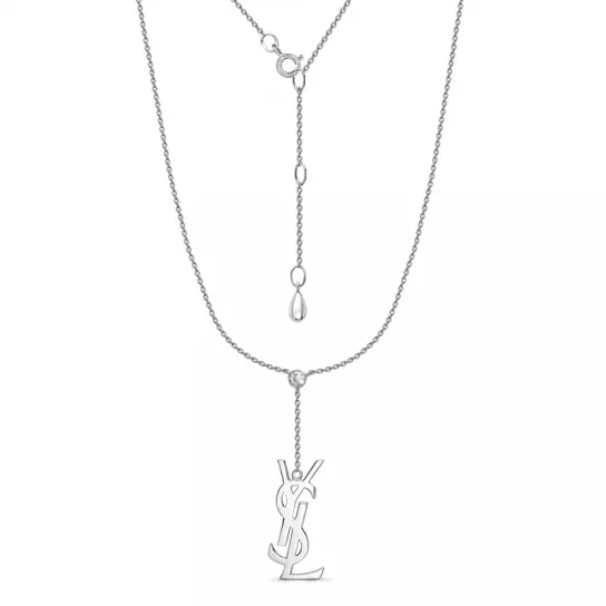 Колье из серебра