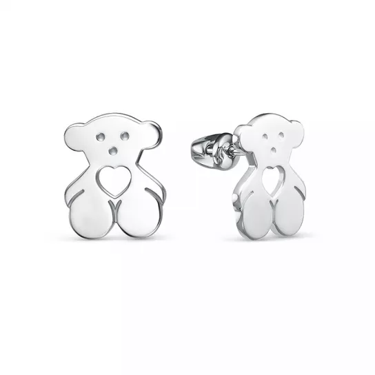 Пусеты из серебра