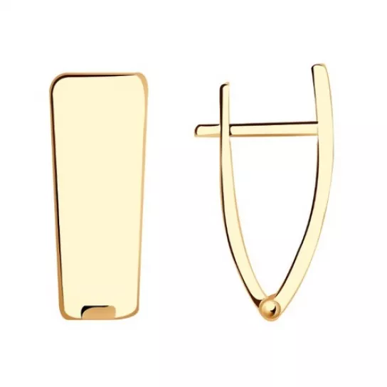 Серьги из золота