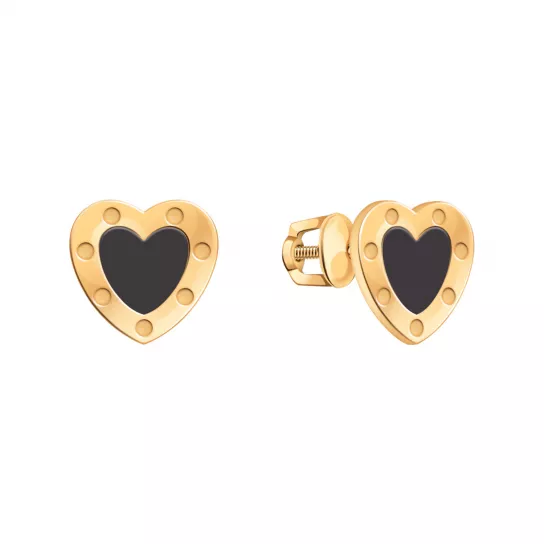 Пусеты из золота