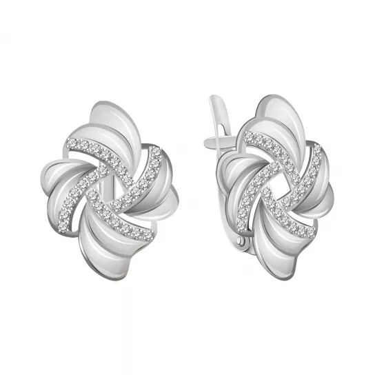 Серьги из серебра