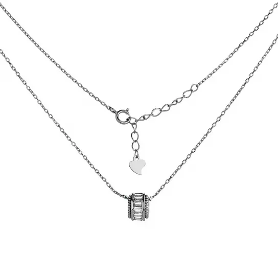 Колье из серебра