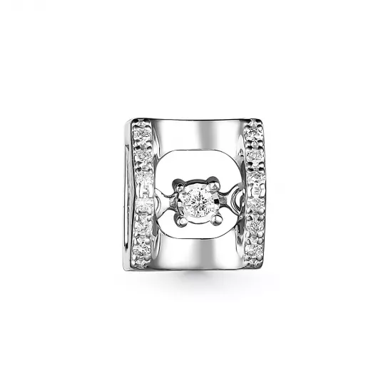 Подвеска с бриллиантами из золота