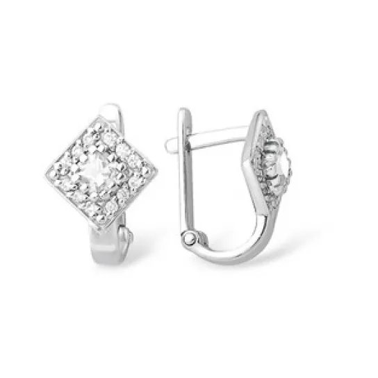 Серьги детские из серебра