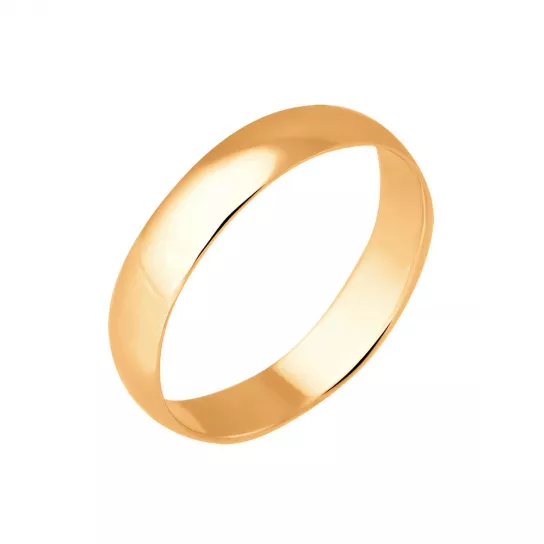 Кольцо обручальное из золота