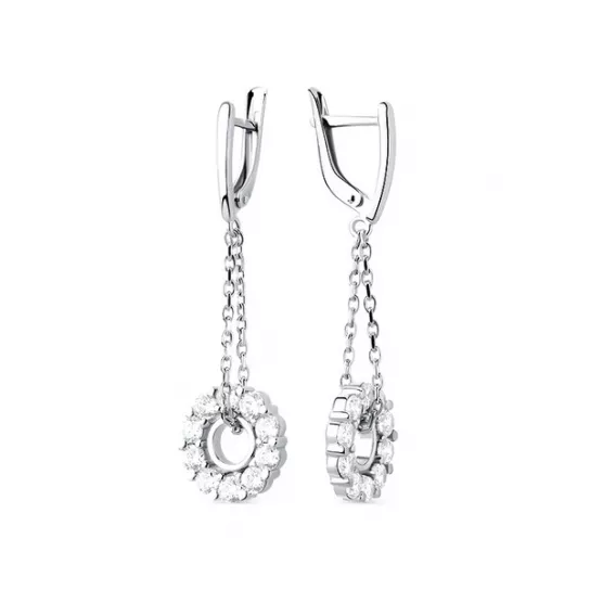 Серьги из серебра