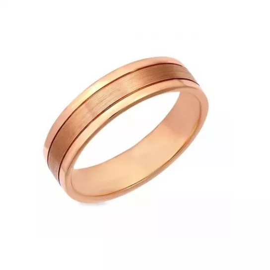 Кольцо обручальное из золота