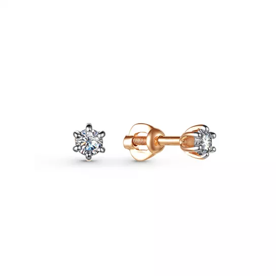 Пусеты из золота