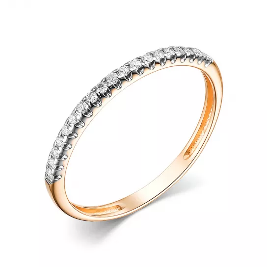 Кольцо с бриллиантами из золота