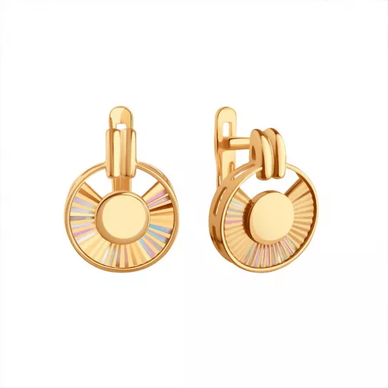 Серьги из золота