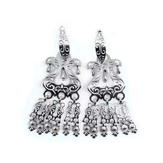 Серьги из серебра