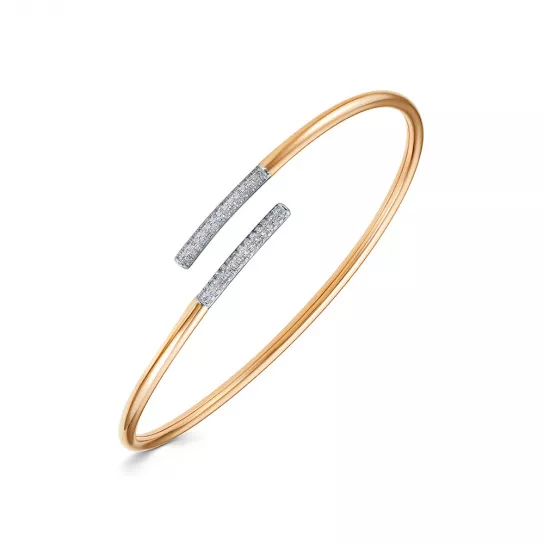 Браслет с бриллиантами из золота