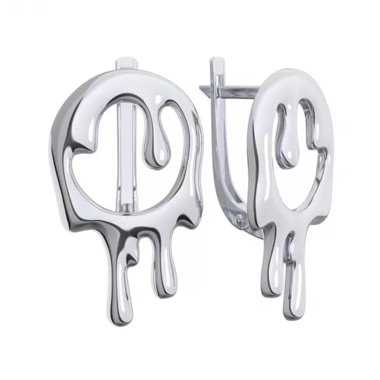 Серьги из серебра