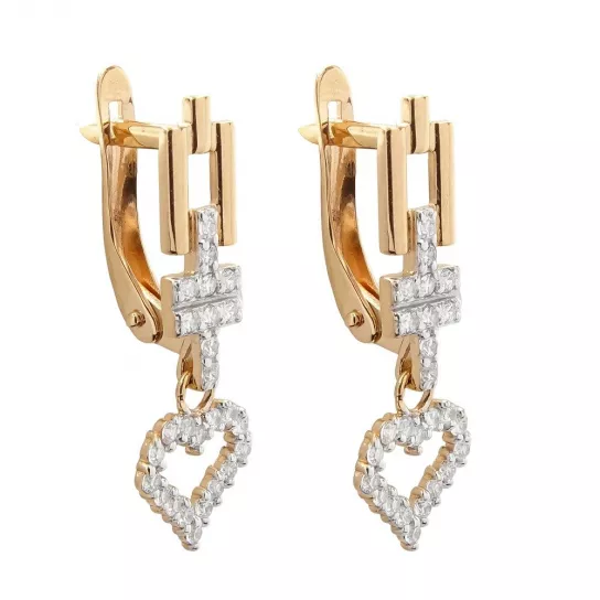 Серьги из золота