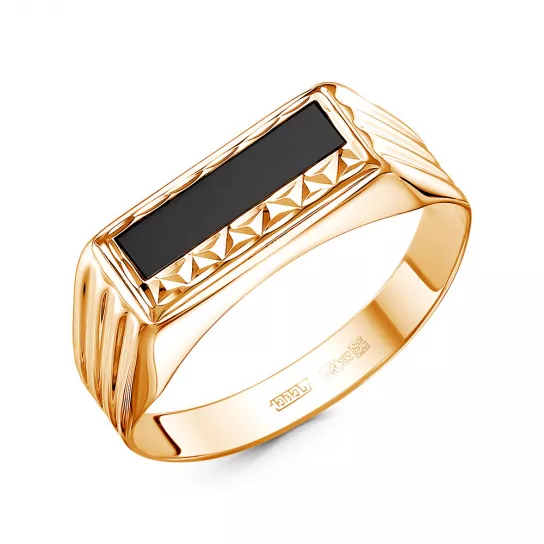 Кольцо-печатка из золота