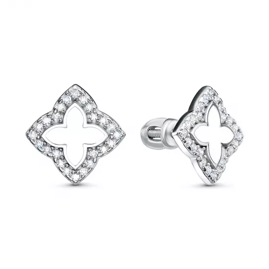 Серьги из серебра