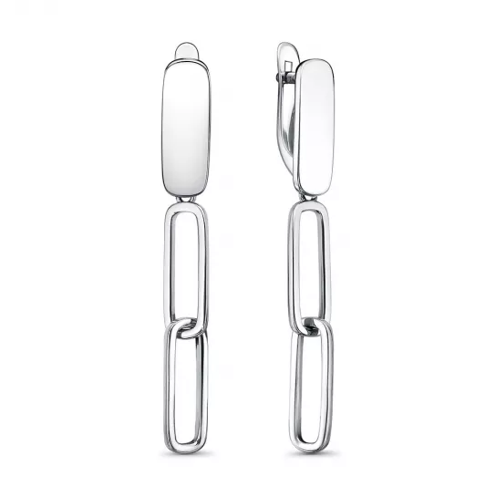 Серьги из серебра