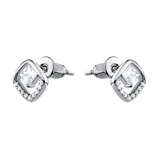 Пусеты из серебра