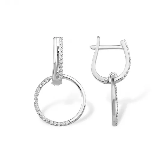 Серьги из серебра