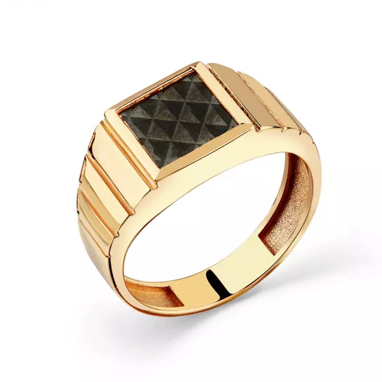 Кольцо-печатка из золота