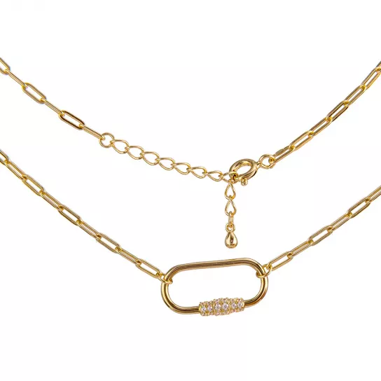 Колье из серебра