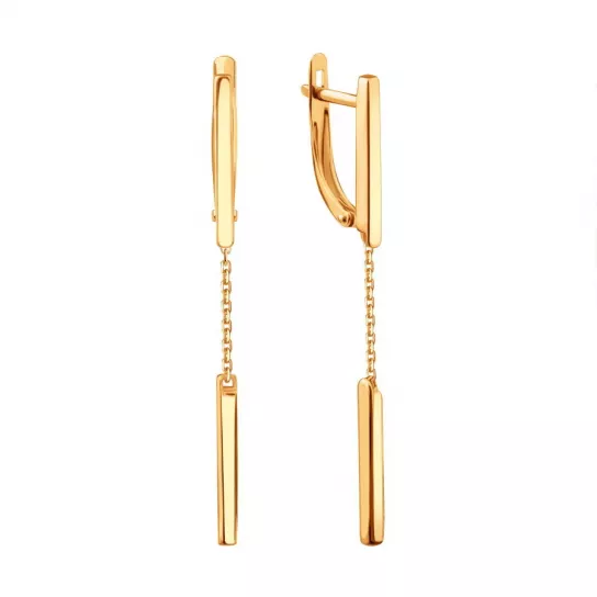 Серьги из золота