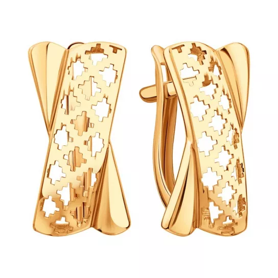 Серьги из золота