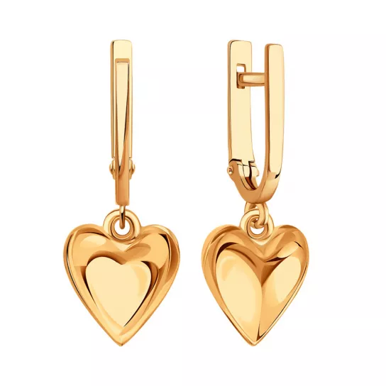 Серьги из золота